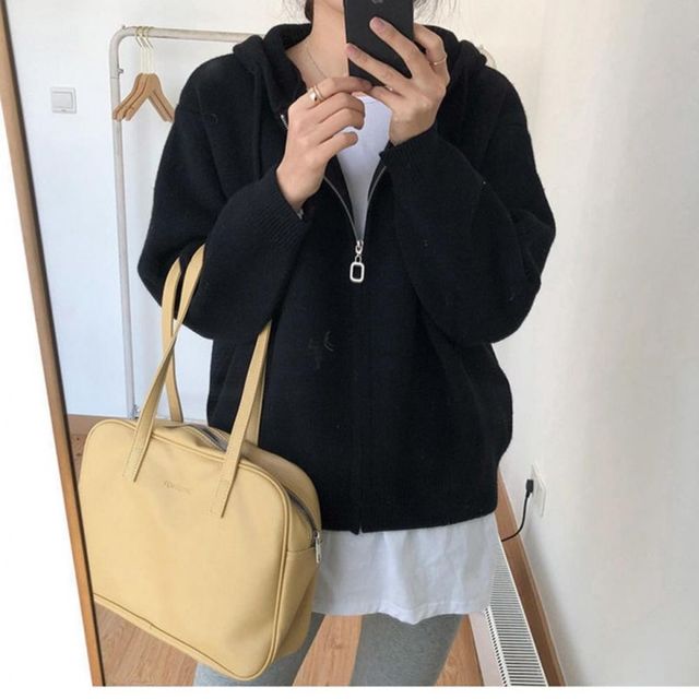 데이트 매력적인 빅사이즈 후드집업 30대 스타일