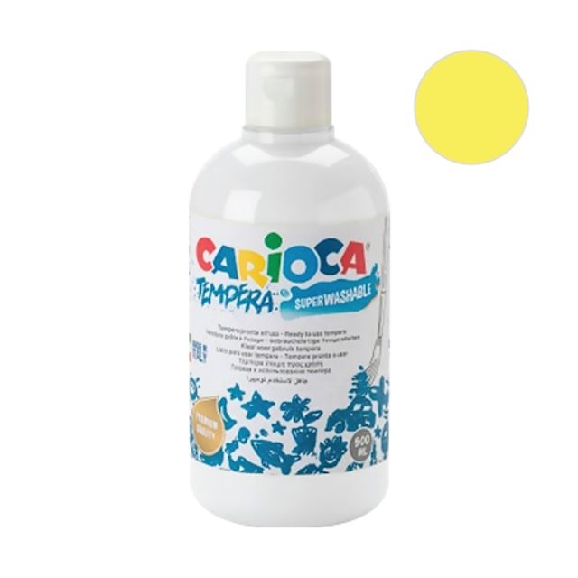 까리오까 템페라 물감 500 03.옐로우/500ml (1개)