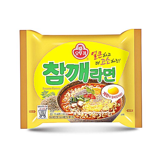 오뚜기 참깨라면 115g x 4입