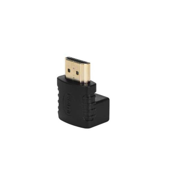 HDMI 90도 상향 꺾임 젠더, 영상가전 케이블