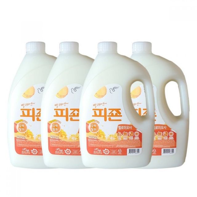섬유향수 옐로 미모사 섬유유연제 세탁용 섬유케어