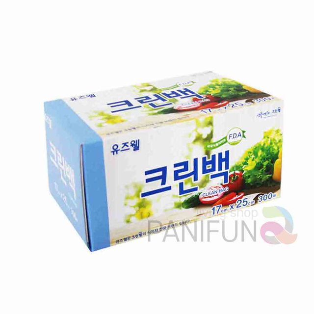 가정용 위생 롤팩 비닐백 300매 대형 크린팩