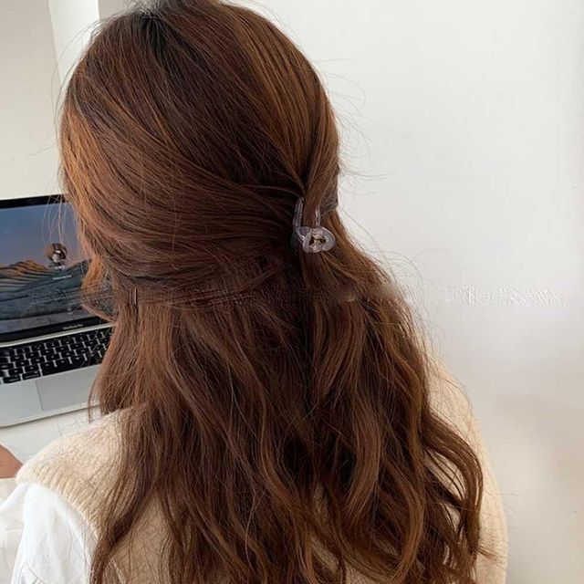 꼬임 미니 반머리 집게핀 헤어집게핀 올림머리 미니