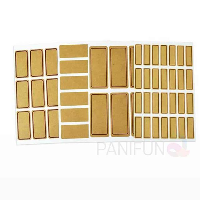 크라프트지 네임스티커 이름스티커 스티커견출지 일반견출지 큰견출지