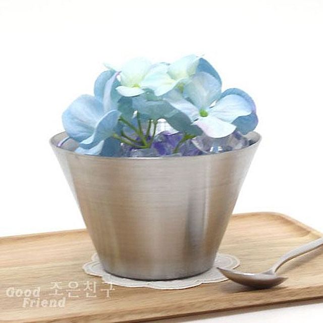 스텐레스 샤브용기 대-빙수볼 700ml - 대용량 믹싱볼 빙수볼