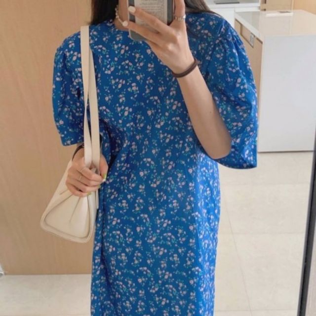 G126203 원피스 여름 플라워