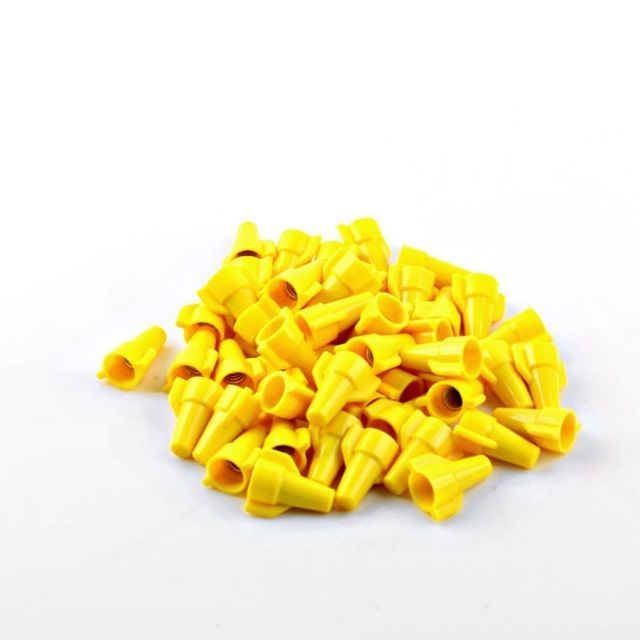 케이블 컨넥터 50pcs CHS-P1 노랑 특수형