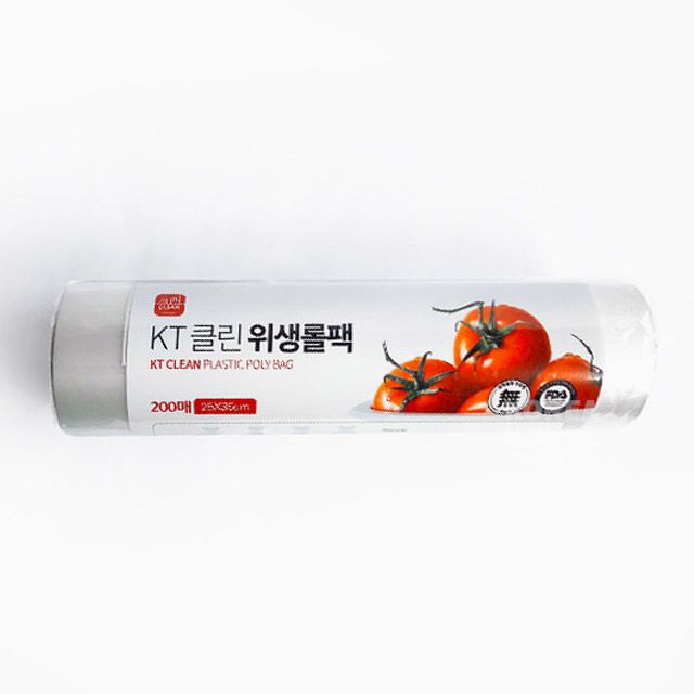 위생 롤팩 KT클린 롤팩 200매 250X350mm