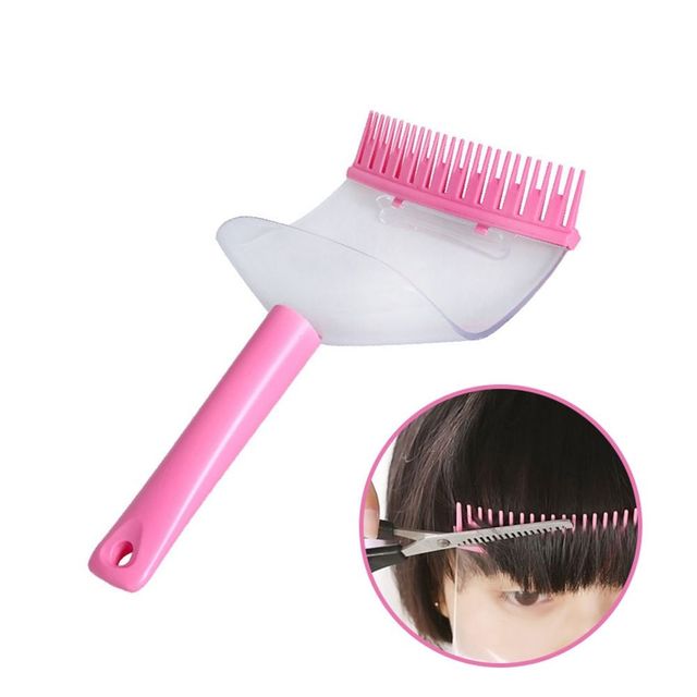 앞머리미용툴 셀프기기 커트도구 시스루뱅용기 사이드뱅커트빗