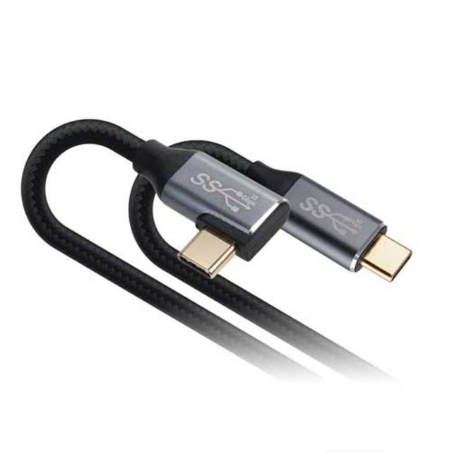 USB 3.1 C타입 PD 고속충전 꺾임 선 2M