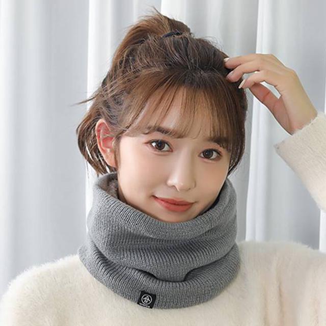 남녀공용 Q22 목폴라 넥워머 - 방한 털 안감 목도리