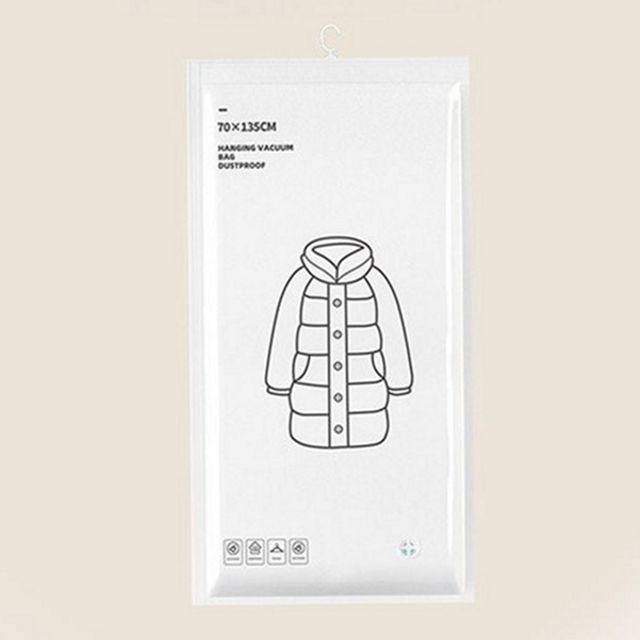 대형 겨울 옷 압축 팩 옷걸이 옷걸이형 압축 팩 의류