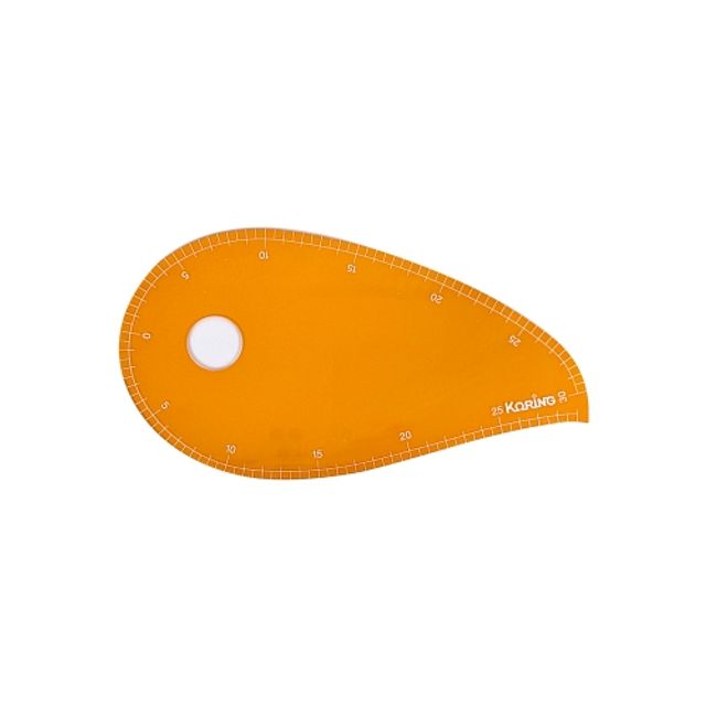 혜명몰 코링 템플렛 D-003 암홀자(물방울) / 30cm - 개 (1개입) 도면그리기 스케일자 삼각자 인테리어자 고