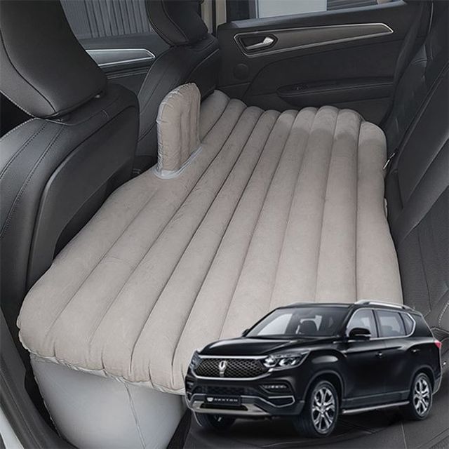 G4렉스턴 뒷좌석 편안하개 차량용 에어매트