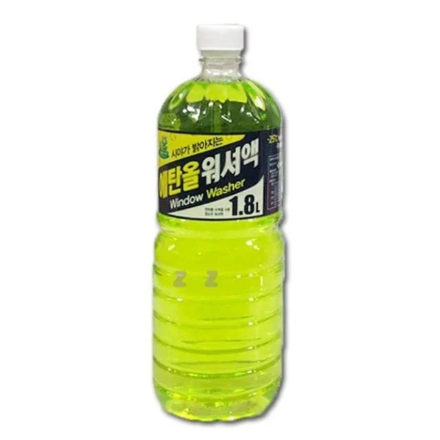 청개구리 에탄올 워셔액 1.8l 크리너 와이퍼 세차 오일 세차용품 차량용품