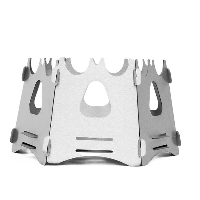 접이식 우드스토브 16.5x9cm 캠핑스토브 휴대용화로대 백패킹스토브