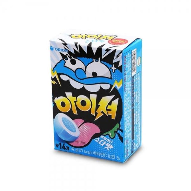오리온 아이셔 소다맛 42g 사무실간식 당충전 어린이