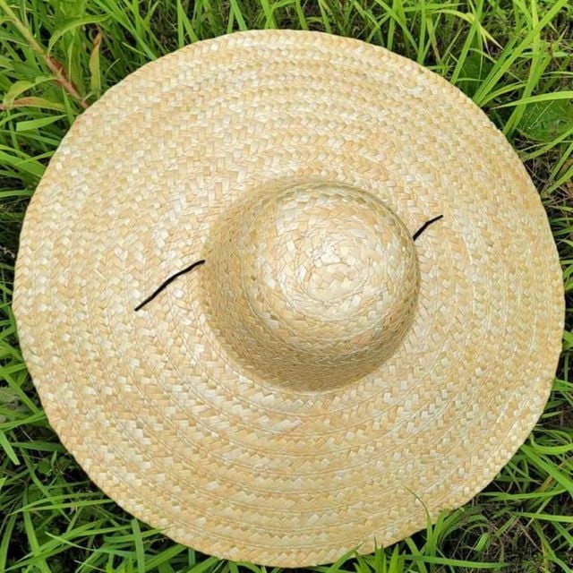 초대형 밀짚모자(53-54cm) 농부모자 여자여름모자 해변모자 휴양지모자 바캉스모자