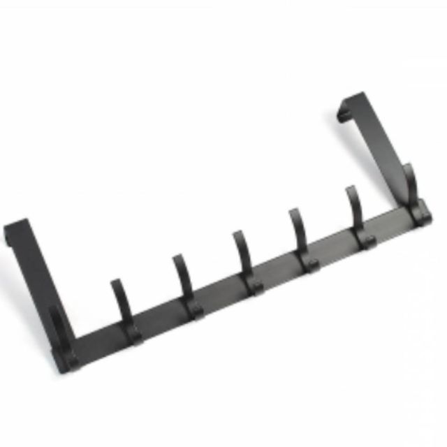 후크47x18cm 블랙 소품걸이 문걸이후크 문옷걸이