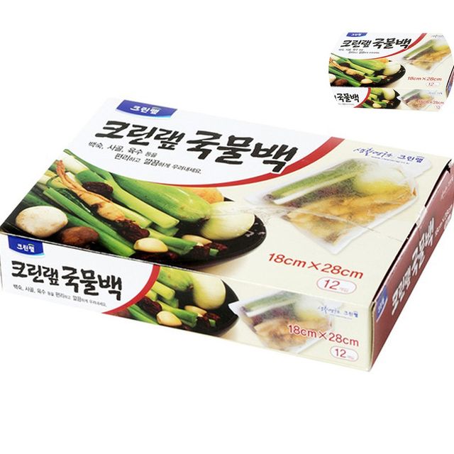 티백주머니 국물내기 국물백 18 x 28 x 12매