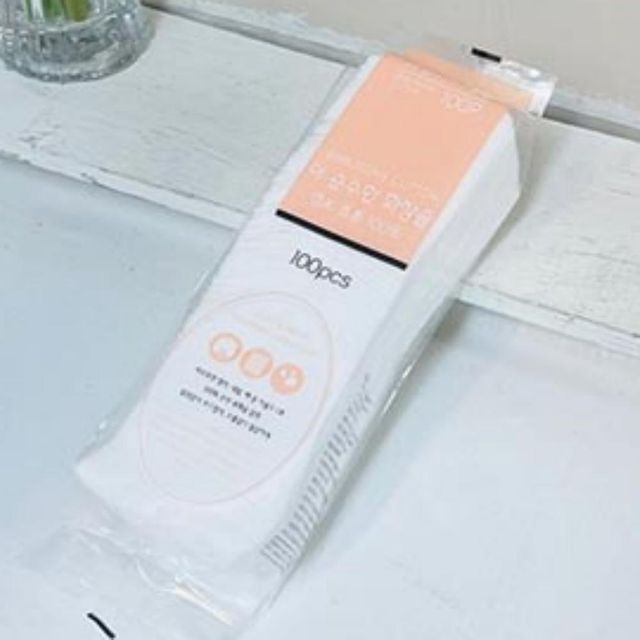 코튼 화장솜 100개 코튼화장솜 화장솜패드 엠보화장솜