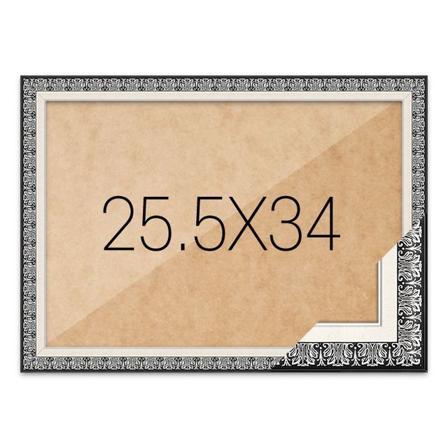 퍼즐액자 25.5x34 고급형 매트블랙