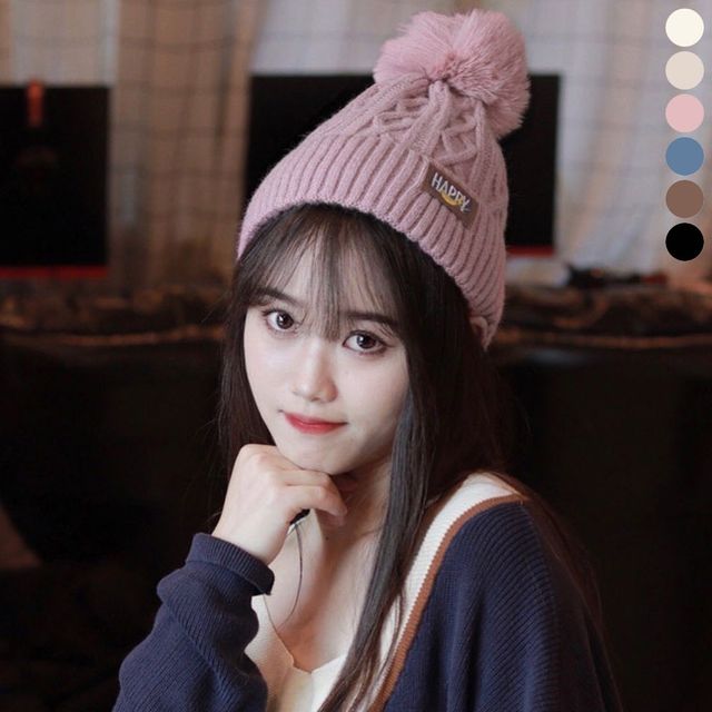 모자 왕방울 방한 안감 꽈배기 비니 니트 기모 겨울