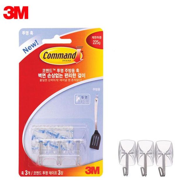 3M 코맨드 주방용훅 17067