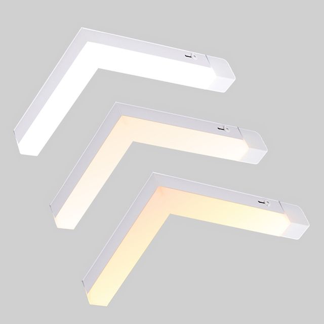 C형 ㄴ자(연결) 라인 LED 20 직부등 5W 150mm KC 직각
