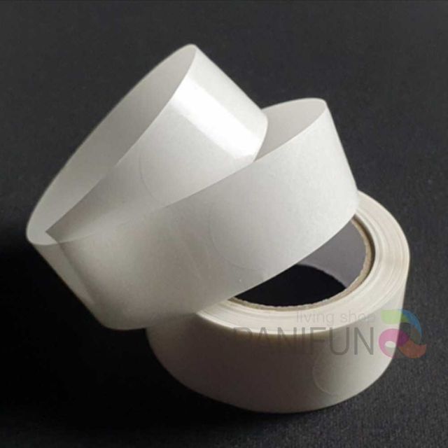 투명 봉인스티커 20mm 원형투명스티커 투명원형스티커 마감스티커 투명라벨스티커 봉인씰