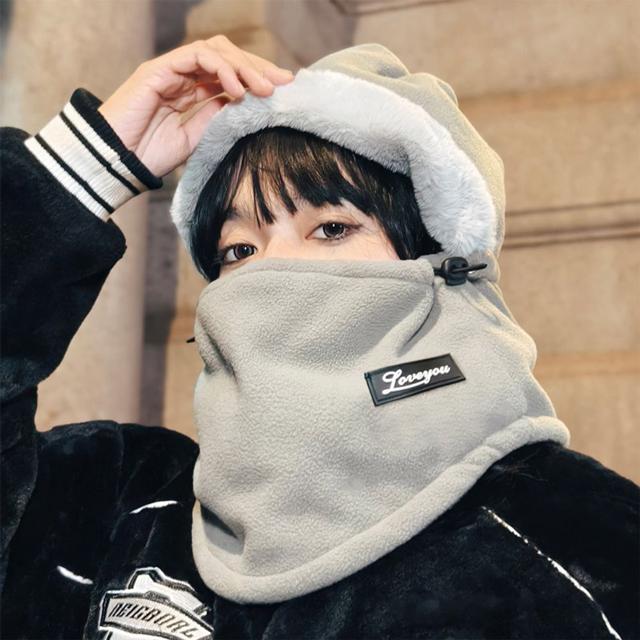 겨울스포츠 야외활동 넥워머 모자 후리스 바라클라바