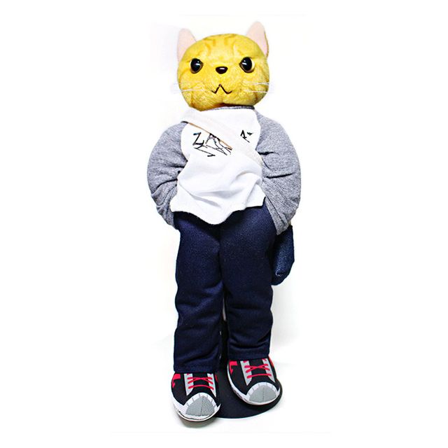 잽캐츠 인형 S 순 27cm 스트릿패션 고양이 인형