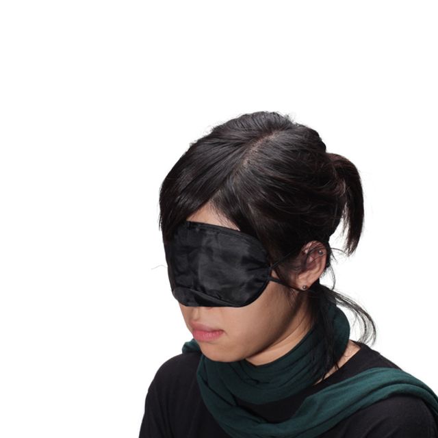 기내용 수면 안대 여행용아이마스크(블랙)