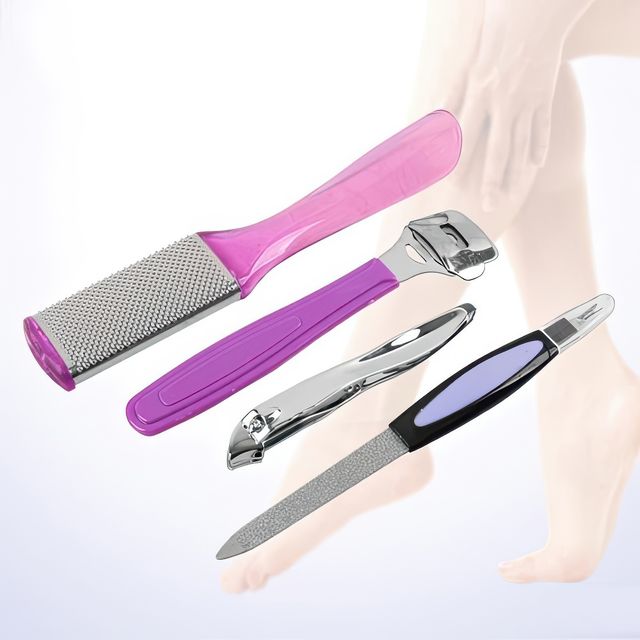 손톱 관리 네일 케어 손발톱 각질제거 큐티클 페디큐어 세트