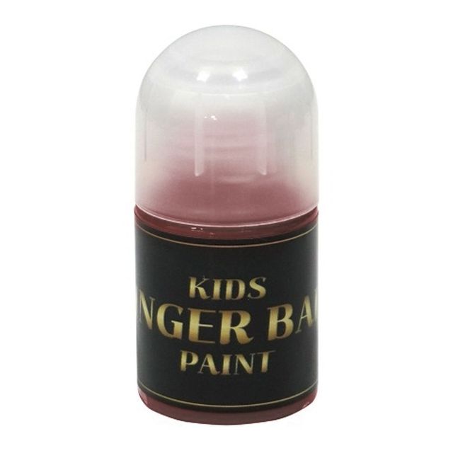미술놀이 핑거 볼 물감 일반색 낱색 50ml 갈색