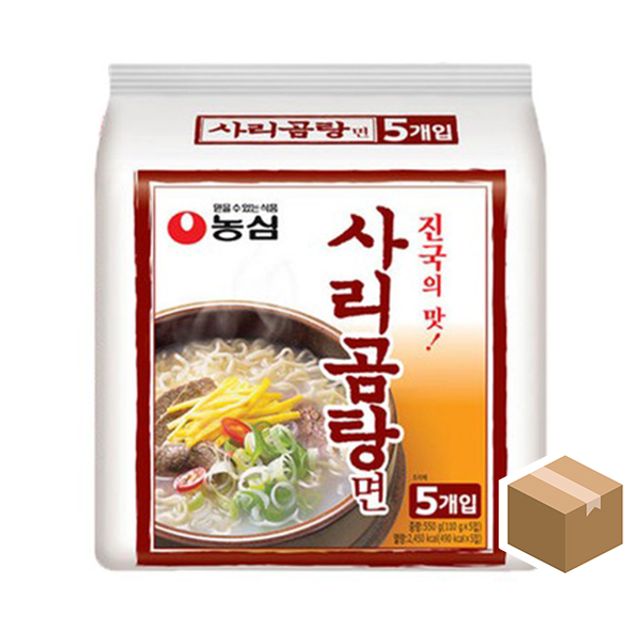 농심 사리곰탕 멀티 110g 5봉X8개