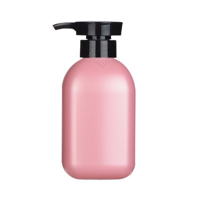 33pai 빅헤드 디스펜서 검정펌프 400ml 펄핑크용기