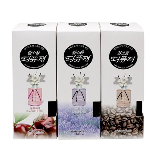 산도깨비 디퓨저 방향제 사무실 실내 디퓨져 500ml