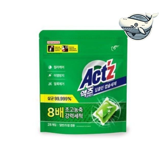 드럼 세탁기 초고농축 세탁캡슐 세탁세제 강력한