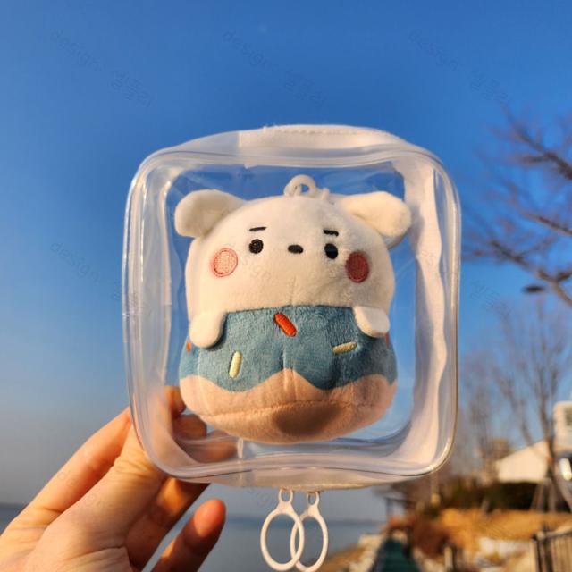 인형정리함 투명파우치