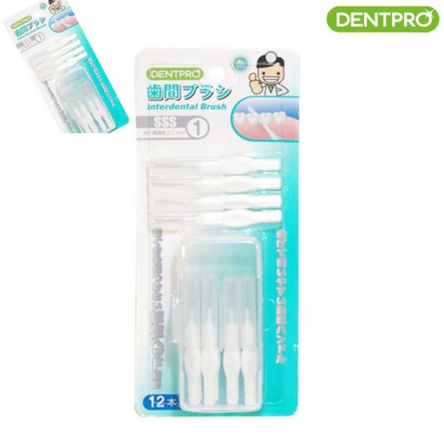 치간칫솔 12p cap 4종 택1 구강세정기 치아세정기 치간세정기 치간칫솔사용법