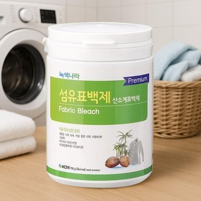 1+1 2P 분말 산소계 표백제 750g 항균 섬유 의류 과탄산소다 얼룩 찌든때제거