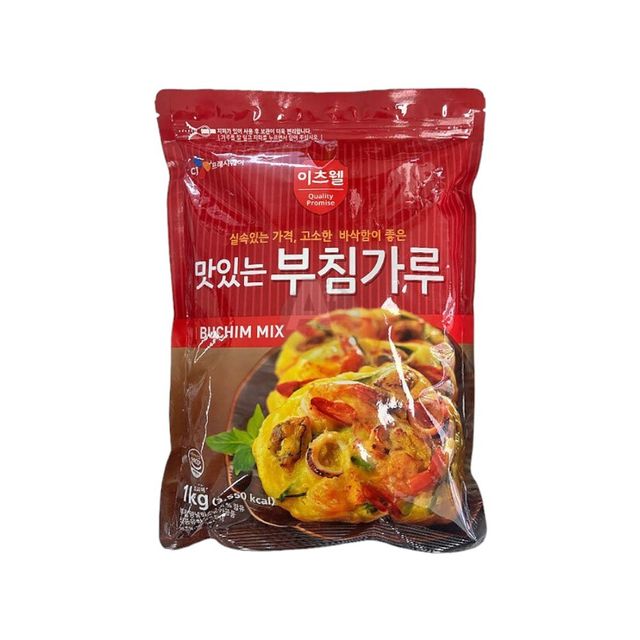 이츠웰 맛있는 부침가루 1kg 바삭한 부침용 분말가루