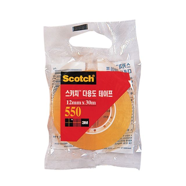 3M)다용도테이프 리필(550R/12mmx30m)-갑(12개입)