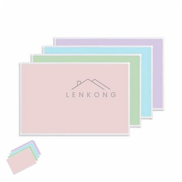 유아 자석 칠판, 붙이는 칼라 화이트보드 핑크