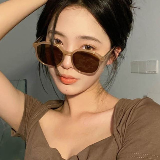 소두 썬글라스 여자 작아보이는 얼굴 큰 안경 편광