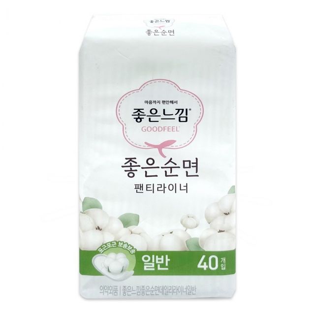 좋은느낌 순면 일반 생리대(40개입)