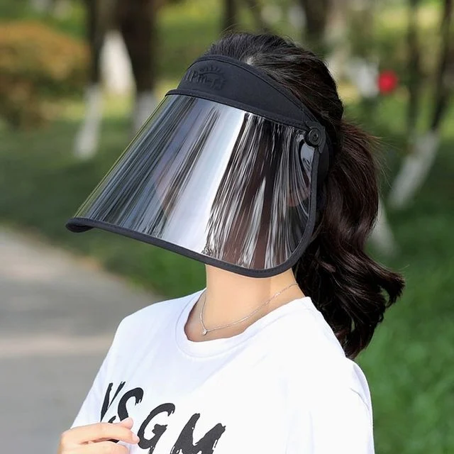바캉스모자 산책용 썬캡 블랙