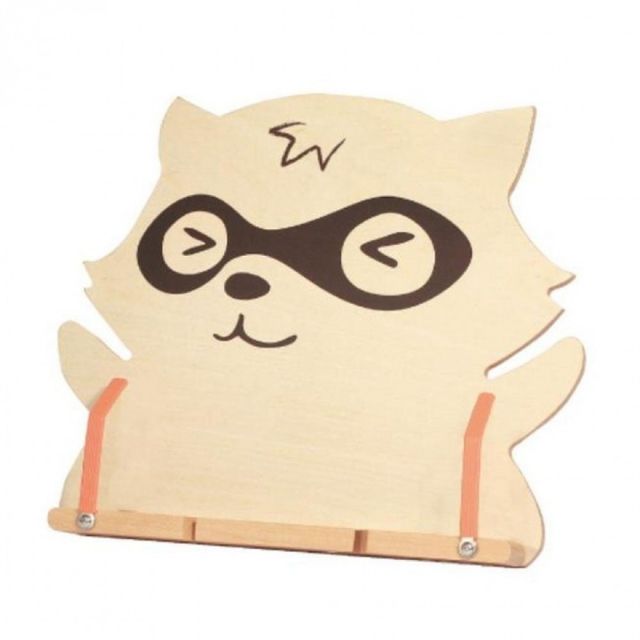 독서대 원목 캐릭터 너구리 부엉이 거치대 받침대