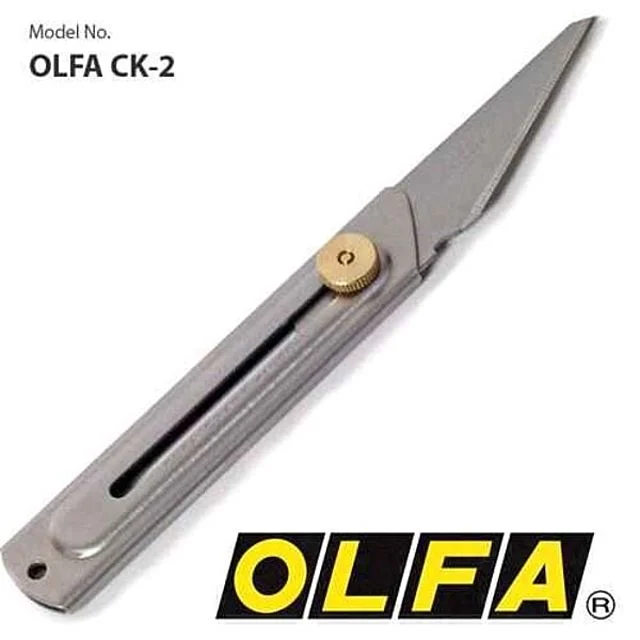 올파 OLFA 스텐레스 디자인 커터칼 작업용 커터칼